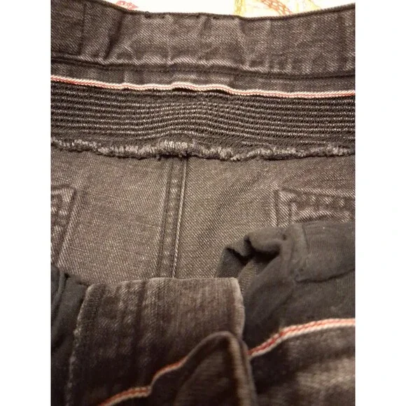 Balmain Men's Grey Biker Jeans Made In Japan Size 34 - Picture 6 of 10